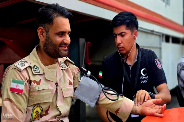 جوانان ایثارگر جمعیت هلال احمر آذربایجان غربی، در خدمت زائران اربعین‎