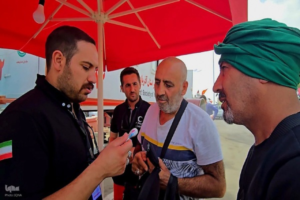 جوانان ایثارگر جمعیت هلال احمر آذربایجان غربی، در خدمت زائران اربعین‎