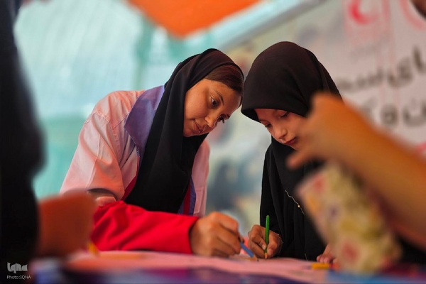 جوانان ایثارگر جمعیت هلال احمر آذربایجان غربی، در خدمت زائران اربعین‎