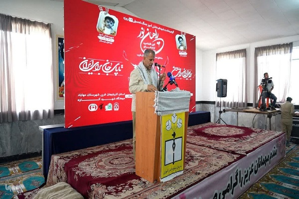 افتتاحیه اردوی راهیان نور دانش‌آموزی شمال‌غرب و غرب کشور در ارومیه‎