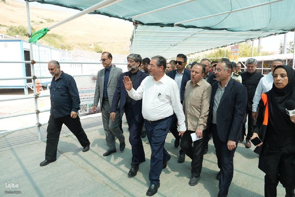 بازدید استاندار آذربایجان‌غربی از روند ارائه خدمات به زائران اربعین حسینی‎