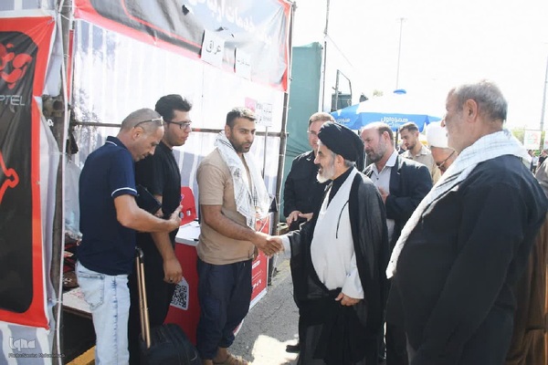 بازدید نماینده ولی فقیه در آذربایجان غربی از روند ارائه خدمات به زائران اربعین در تمرچین‎