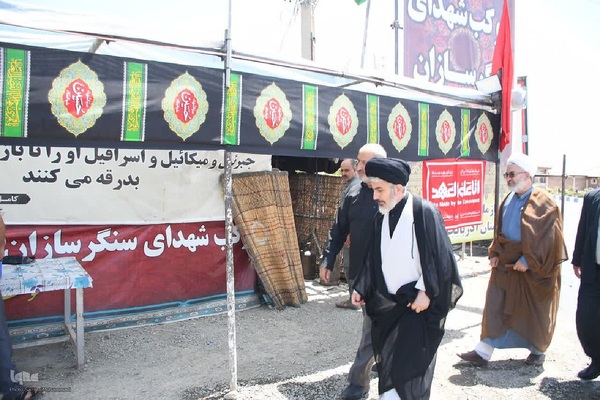 بازدید نماینده ولی فقیه در آذربایجان غربی از روند ارائه خدمات به زائران اربعین در تمرچین‎