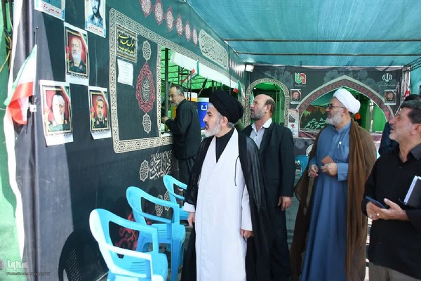 بازدید نماینده ولی فقیه در آذربایجان غربی از روند ارائه خدمات به زائران اربعین در تمرچین‎