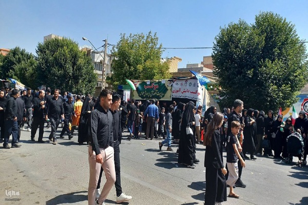 عزاداری جاماندگان اربعین در سلماس‎