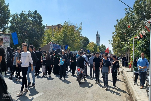 عزاداری جاماندگان اربعین در سلماس‎