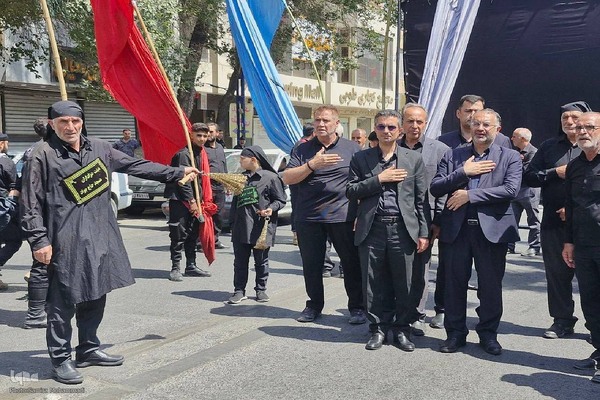 پیاده‌روی جاماندگان اربعین در ارومیه‎