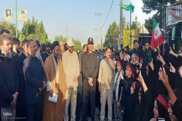 پیاده‌روی جاماندگان اربعین در ارومیه‎