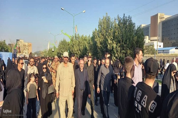 پیاده‌روی جاماندگان اربعین در ارومیه‎