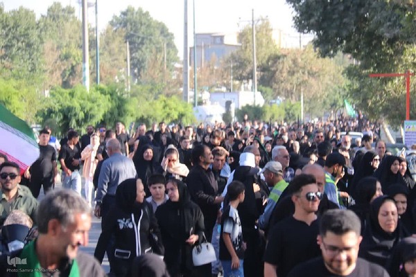 پیاده‌روی جاماندگان اربعین در ارومیه‎