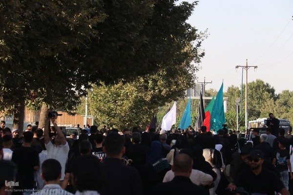 پیاده‌روی جاماندگان اربعین در ارومیه‎