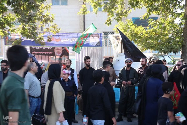 پیاده‌روی جاماندگان اربعین در ارومیه‎