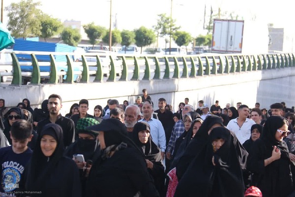 پیاده‌روی جاماندگان اربعین در ارومیه‎