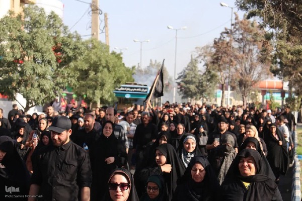 پیاده‌روی جاماندگان اربعین در ارومیه‎