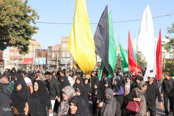 پیاده‌روی جاماندگان اربعین در ارومیه‎