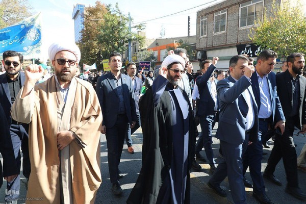 راهپیمایی ۱۳ آبان در ارومیه‎