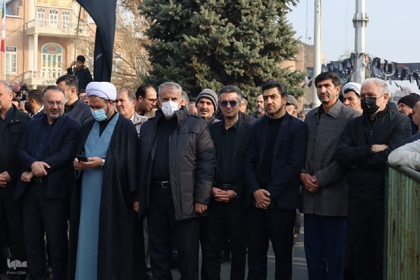 تجدید میثاق مردم ارومیه با شهدای دفاع مقدس‎