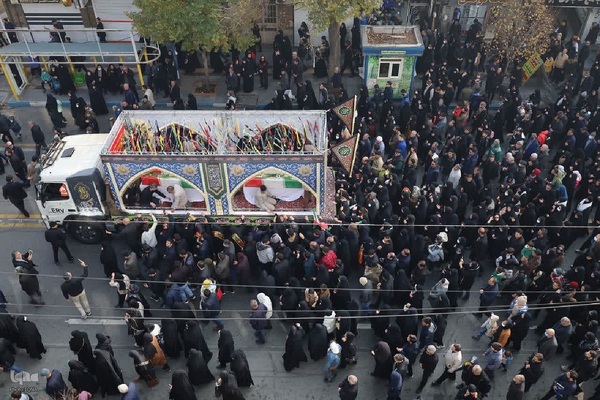 تجدید میثاق مردم ارومیه با شهدای دفاع مقدس‎