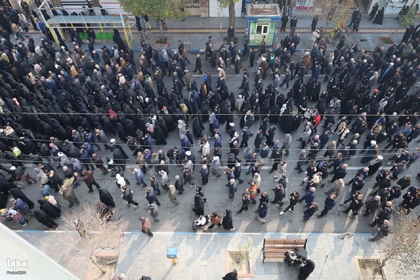 تجدید میثاق مردم ارومیه با شهدای دفاع مقدس‎