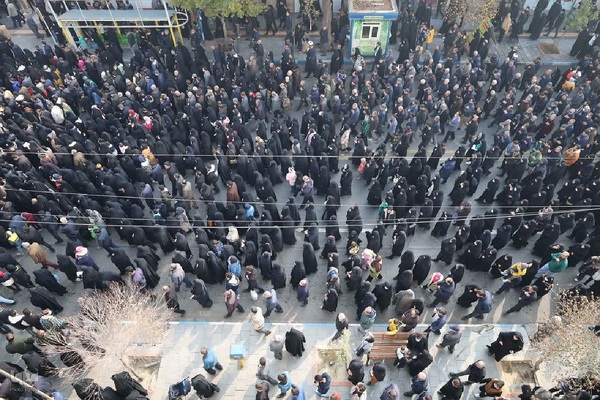 تجدید میثاق مردم ارومیه با شهدای دفاع مقدس‎