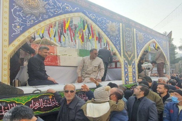 تجدید میثاق مردم ارومیه با شهدای دفاع مقدس‎