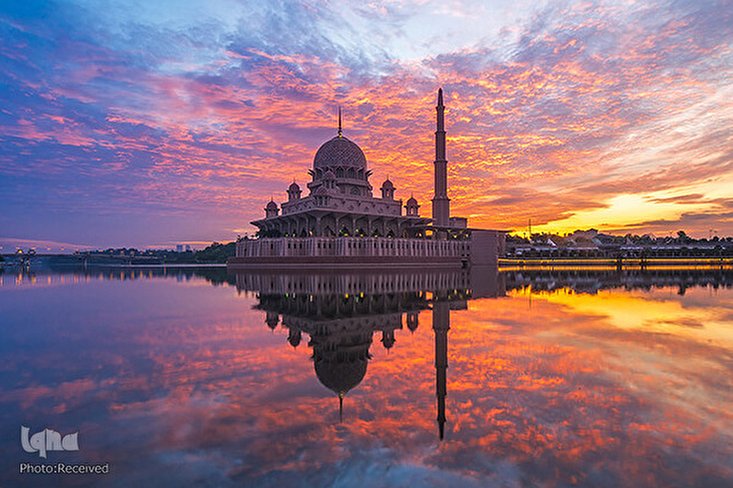 Moschea di Putra in Malesia