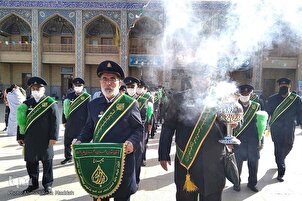 Rituale di Sofreh Salawat presso il mausoleo di Shah Cheragh