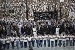 Движение крупнейшего шатра скорбящих из южного Ирака...